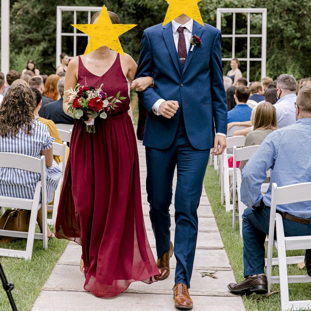 Revelry bridesmaid maxi skirt and top